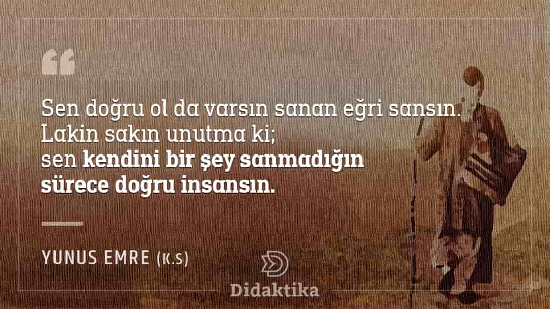 Yunus Emre Sözleri